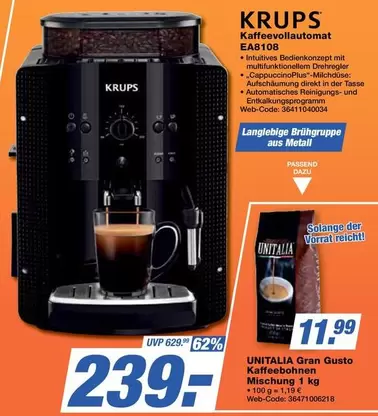 Kaffeevollautomat EA8108