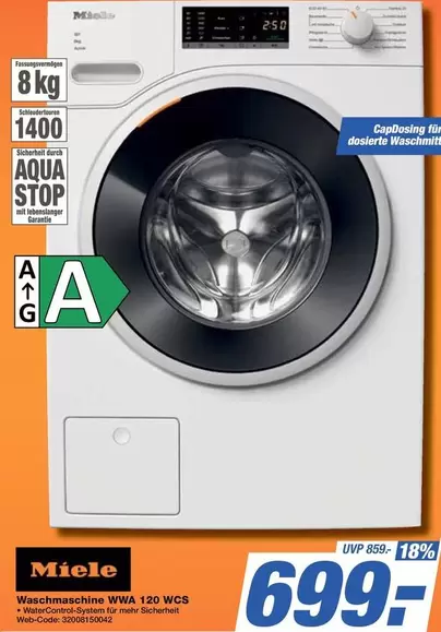 Miele - Waschmaschine WWA 120 WCS