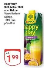 Happy - Saft, Milder Saft oder Nektar