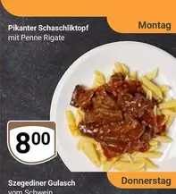 Pikanter Schaschliktopf
