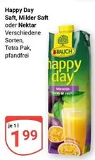 Happy - Saft, Milder Saft oder Nektar