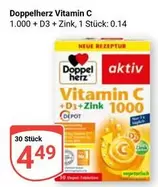 Vitamin C + D3 + Zink 1000