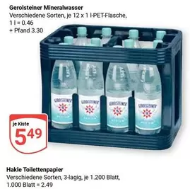 Gerolsteiner - Mineralwasser