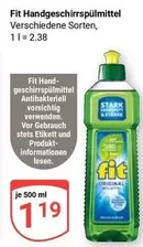 Hand - geschirrspülmittel