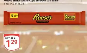 Reese's - Eranussbutter Cups Ser-Pack oder Minis