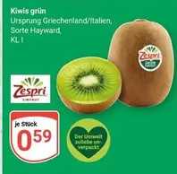 Kiwis grün