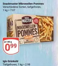Master - Mikrowellen-Pommes