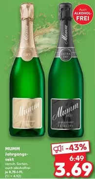 Mumm - Jahrgangs-sekt