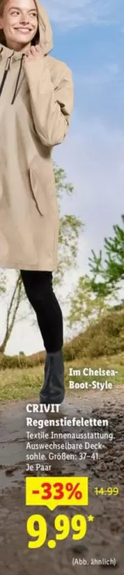 Chelsea - Regenstiefeletten