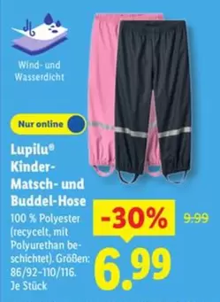 Kinder - - Matsch- und Buddel-Hose