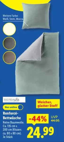 Stein - Renforcé-Bettwäsche