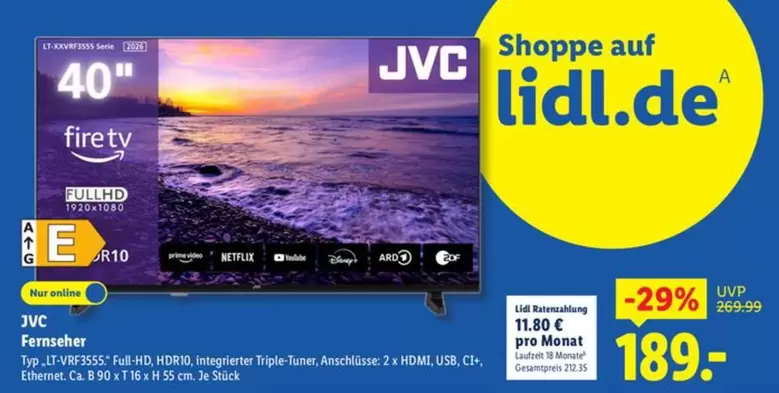 JVC - Fernseher
