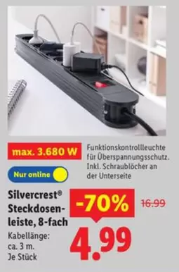 Steckdosenleiste, 8-fach