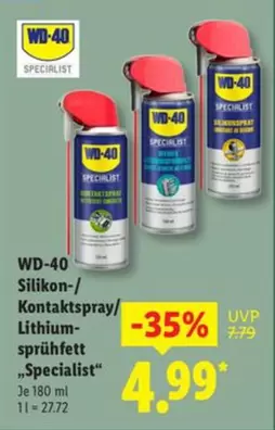 Lithium - Silikon-/ Kontaktspray/ - sprühfett „Specialist"