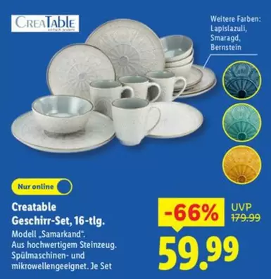 Geschirr-Set, 16-tlg.