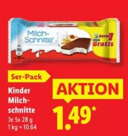 Kinder - Milch-schnitte