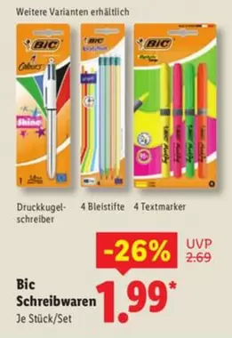 Bic - Schreibwaren