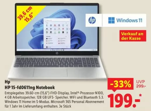 Hp - HP 15-fd0611ng Notebook