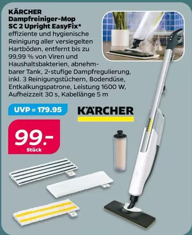 Karcher - Dampfreiniger-Mop SC 2 Upright EasyFix*