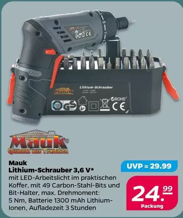 Lithium - -Schrauber 3,6 V*