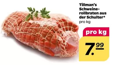 Schweine-rollbraten aus der Schulter*