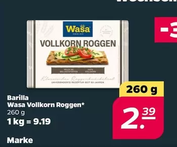 Barilla - Vollkorn Roggen