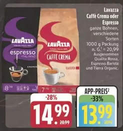 Lavazza - Caffè Crema oder Espresso