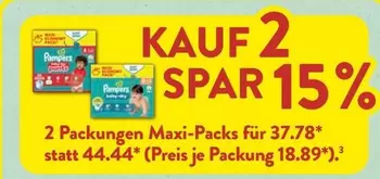 Pampers - Maxi-Packs