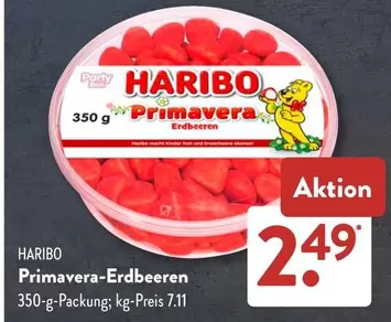 Haribo - Primavera-Erdbeeren