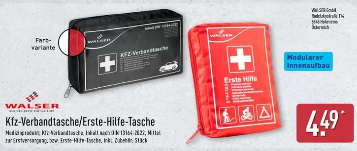 Kfz-Verbandtasche/Erste-Hilfe-Tasche