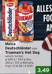 Deutschländer oder Trueman's Hot Dog