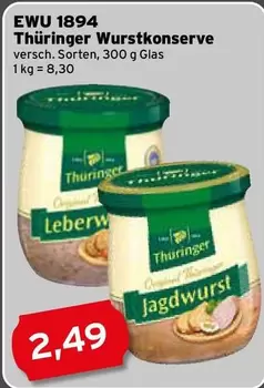 Thüringer Wurstkonserve