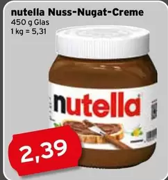 Nutella - Nuss-Nugat-Creme