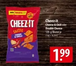 Cheese & Chili oder Double Cheese