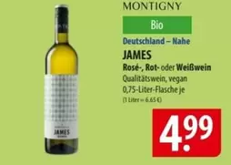 Bio - Rosé-, Rot- oder Weißwein