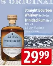Straight Bourbon Whiskey No.5 oder Trinidad Rum No.5