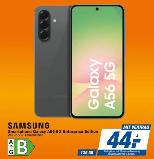 Samsung - Galaxy A56 5G Enterprise Edition