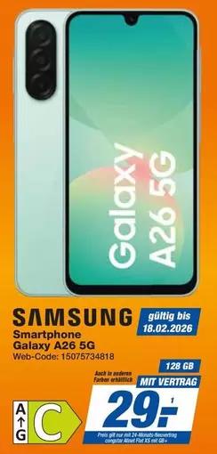Samsung - Smartphone Galaxy A26 5G