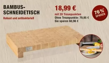 BAMBUS-SCHNEIDETISCH