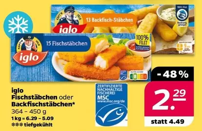 Fischstäbchen oder Backfischstäbchen*