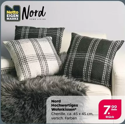 Hochwertiges Wohnkissen