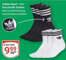 Adidas - Kurzschaft-Socken