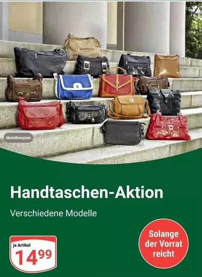 Handtaschen-Aktion