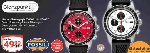 Fossil - Chronograph FS6086 oder FS6087