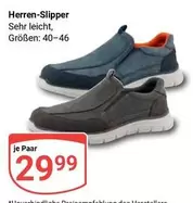 Herren-Slipper