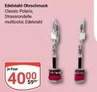 Polaris - Edelstahl-Ohrschmuck