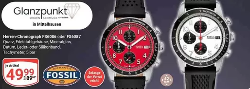 Fossil - Chronograph FS6086 oder FS6087