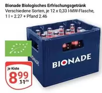 Biologisches Erfrischungsgetränk