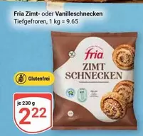 Zimt- oder Vanilleschnecken