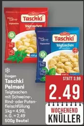 Taschki Pelmeni Teigtaschen